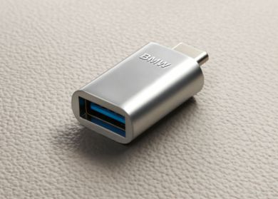 BMW Adapter für  USB-C-Stecker auf USB-A-Buchse